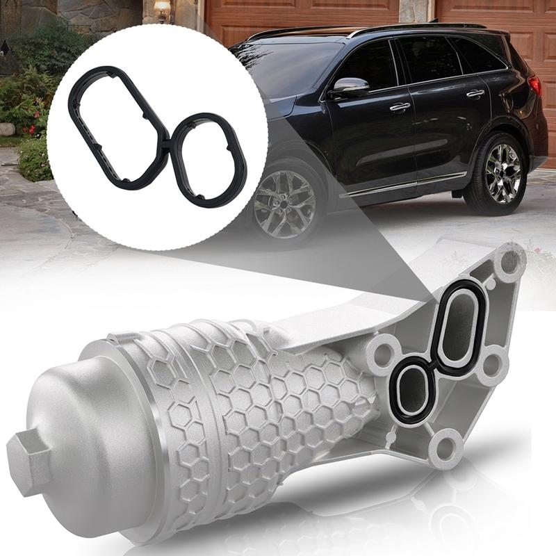 Engine Oil Filter Housing Gasket For 2018-2020 Kia Sorento 3.3L Hyundai Genesis Palisade 3.8L Engine 26345-3LAA0