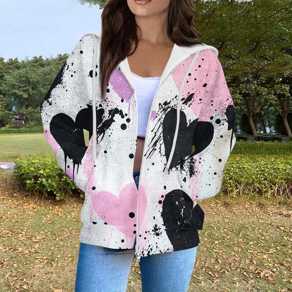 Damemote Uformell langermet pledd med lomme med glidelås cardiganjakke