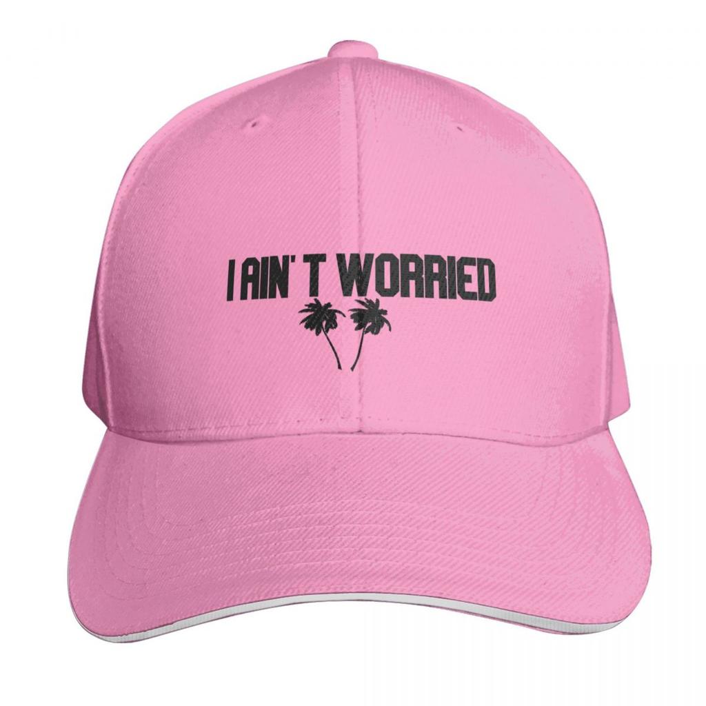 i aint worried with palms Baseball Cap Lightweight Packable Gift for Him Her Casual Daily Wear