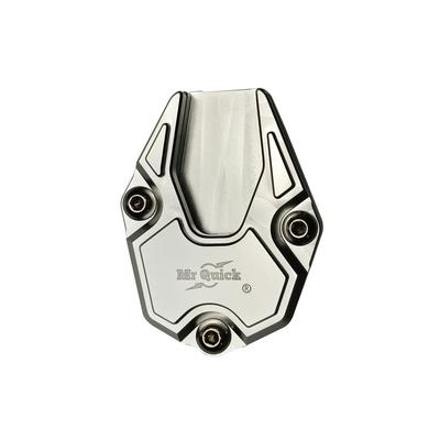 Herr Quick Honda DAX125 (ST125) Monkey 125 Aluminium Seitenständerfuß Silber