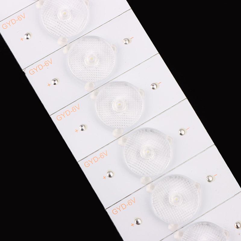 10Pcs Led Beads 3V 6V Lcd Tv Led Bead Smd Light Bead Universal Aluminum Cutting Tv Backlight Strips For 32-65 Inch Led Tv Repair