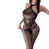 Sexy underwear open-file temptation large-size full-body one-piece fishnet socks passion free open crotch sexy mesh women