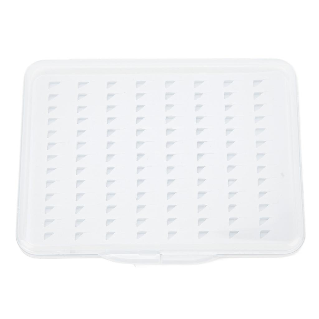 Cutie pentru Cârlige de Pescuit cu Muște Burete Impermeabil Cutie pentru Cârlige de Pescuit la Muscă Capac Transparent Cutie pentru Momeli de Pescuit la Muscă Pentru Echipamente de Pescuit M