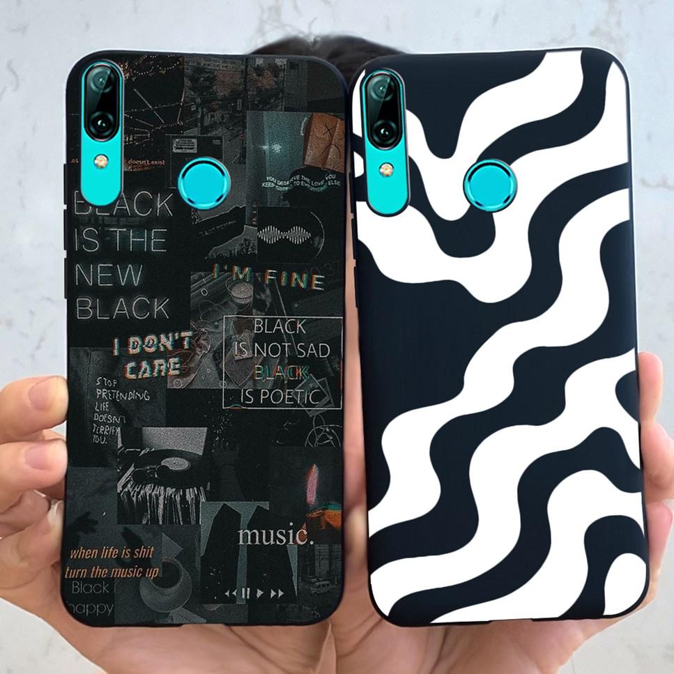 For Huawei P Smart 2019 6.21"Case Cute Cartoon Astronaut Soft Silicone Cover For Huawei P Smart 19 POT-LX3 Shockproof Phone Case