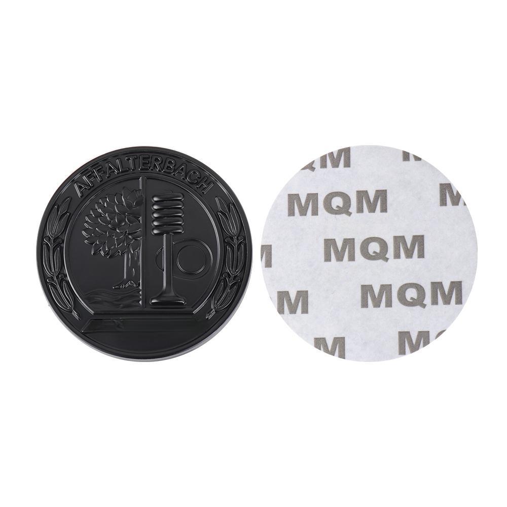 1 Piece 45mm 56mm 65mm 3D Metal Apple Tree Logo Car Side Fender Rear Trunk Side C Pillar Emblem Badge Sticker Decal