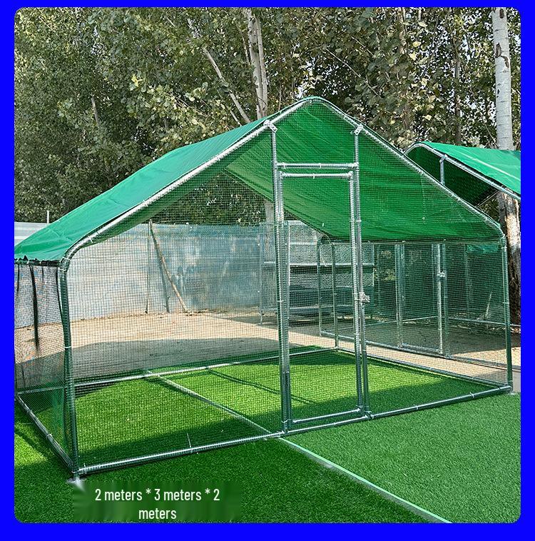 Extra Large Outdoor Chicken Coop & Cage: Rainproof, Sunproof, Multi-Use Shed for Ducks, Geese, and Peacocks