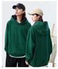Unisex Trendy Heavyweight 480g Cotton Fleece-Lined Hoodie – Autumn/Winter Drop Shoulder Pullover