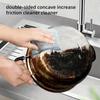 10pcs Microfiber Steel Wire Soap Pad - Double-sided Kitchen Dish Scrubber for Cutlery and Cookware KTY