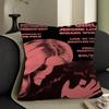 T-Tv Girl Who Really Cares Cushion Cover Decorative Pillow Sofa Home Decor Case Pillow Cases