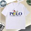 2026 Sommer Herren Reines Baumwoll Atmungsaktives Retro Bedrucktes T-Shirt Lässige Mode Herren- und Damenhemden Einfache Kurze Ärmel