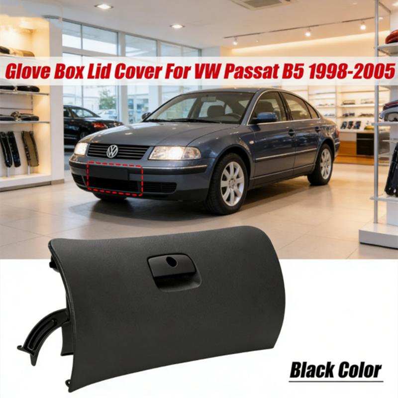 Replacement Glove Box Lid for Passat B5/B5.5 Compatible with 1998-2005 Models Durable Cover Assembly toFix Broken orSagging Door