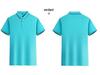 Unisex Summer Short-Sleeved Polo Shirts: Ideal for Work Uniforms, Group Events, DIY Customization & Everyday Wear.