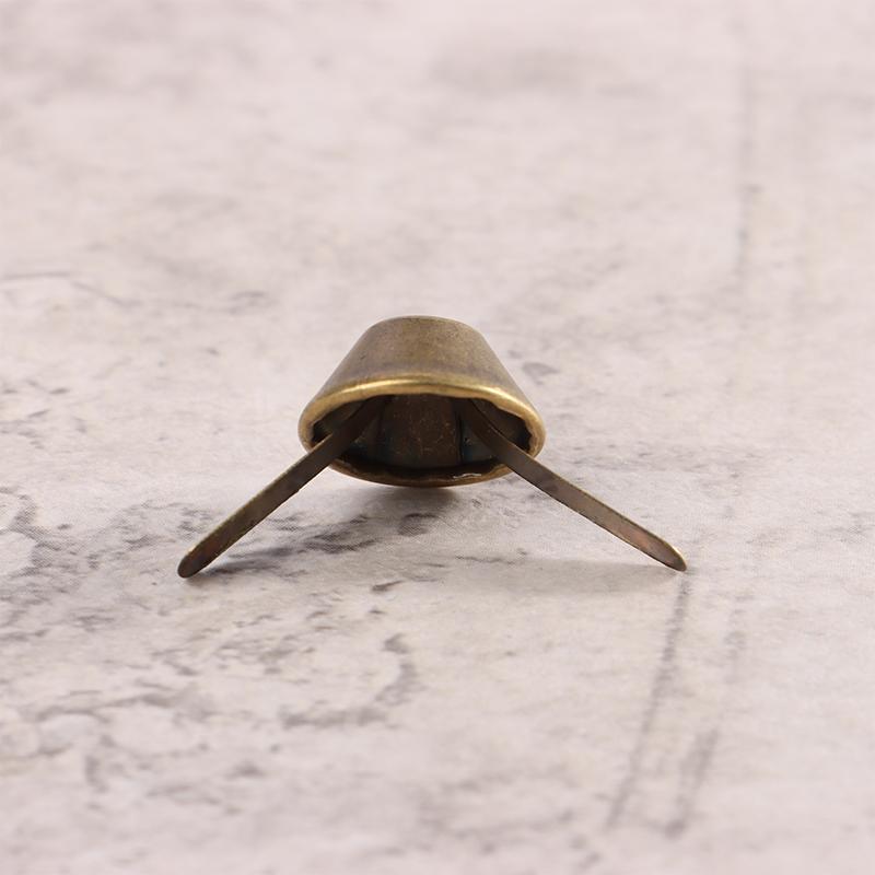 20Pcs Metal Bag Accessories Feet Rivets Studs Pierced For Purse Handbag Leather Diy Crafts Luggage Hardware Accessories