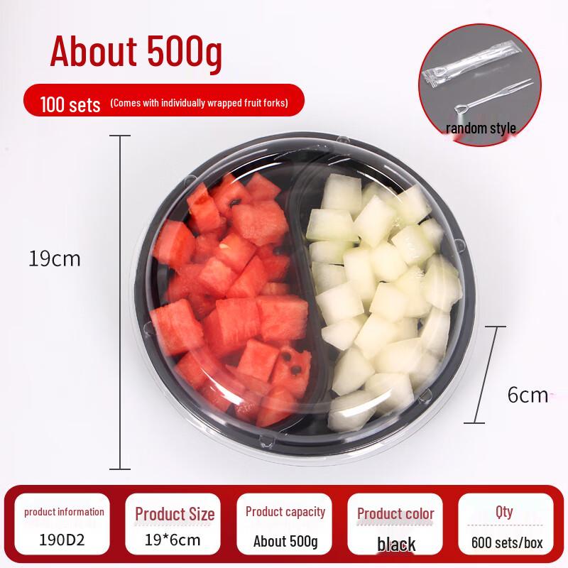 Round Disposable Food Containers