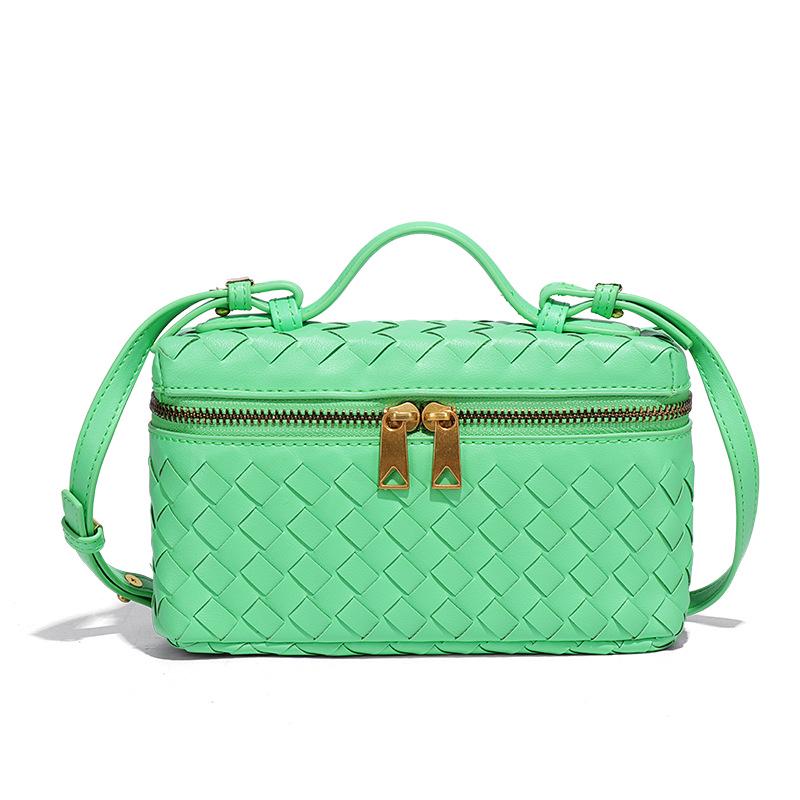 Noua Geantă Crossbody Pătrată Tofu Clasică Tricotată Manual