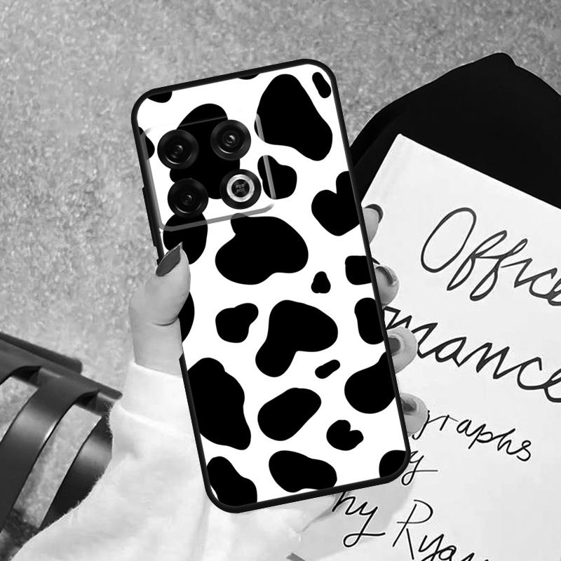 Cow Zebra Pattern Case For OnePlus 10 Pro 10T 8T 13T 15 13 12 11 15R 13R 12R Nord 5 CE 4 2 3 Lite N20 N30 Cover