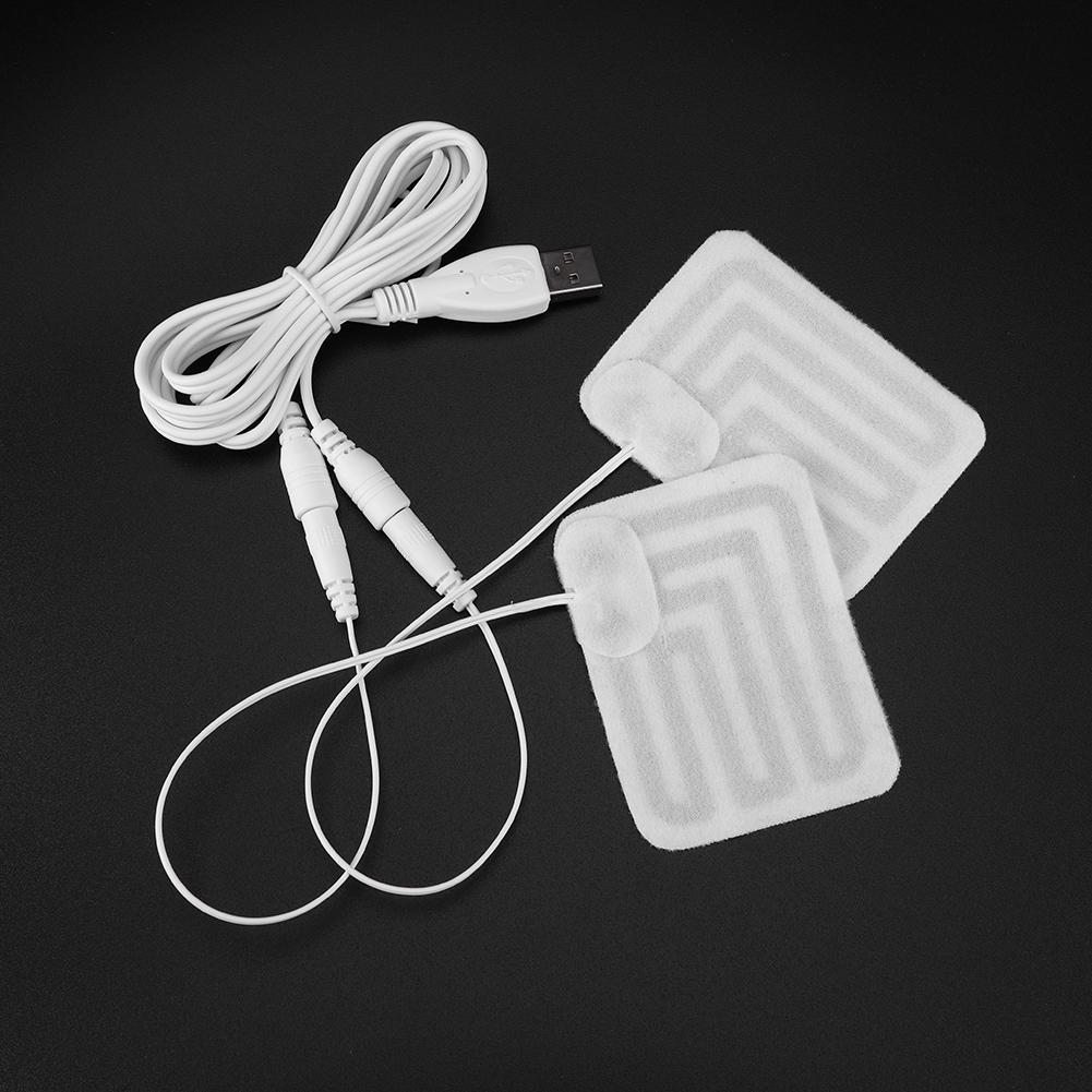USB Нагрівальна Плівка Електрична Нагрівальна Подушка Багатофункціональні Рукавички-Нагрівач Один на Два Електричний Грілка для Ніг для Шиї Плечей Спини Ніг