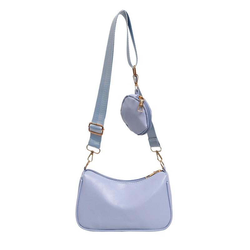 Trendy Korean Style Womens Crossbody Bag Chic Fashionable Pu Material For Everyday Use