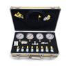 4pcs Testing Point Coupling Vacuum Coupling Portable Hydraulic Pressure Guage Excavator Hydraulic Pressure Test Kit