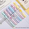 Sanrio Cute Cartoon Highlighters: Eye-Friendly Journal Markers for Students