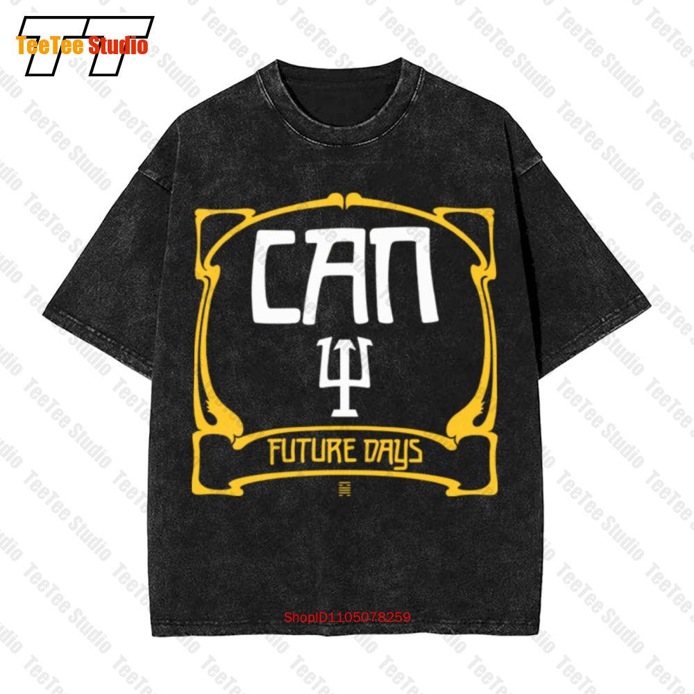 Future Days Krautrock Can German Rock Band Vintage Oversized TShirt OEC S