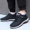 Men's Thickened Winter Snow Boots Fleece Lined Ankle High Non Slip Outdoor Hiking Daily Wear Cold Weather Athletic Durable Shoes Sizes 39-46