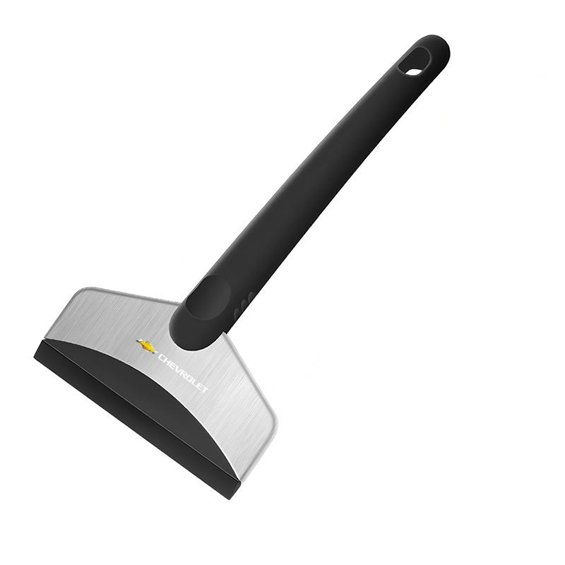 Chevrolet Car Ice Scraper Snow Removal Shovel Windshield Glass Defrost Removal Automotive Winter Stainless Steel Car Accessories