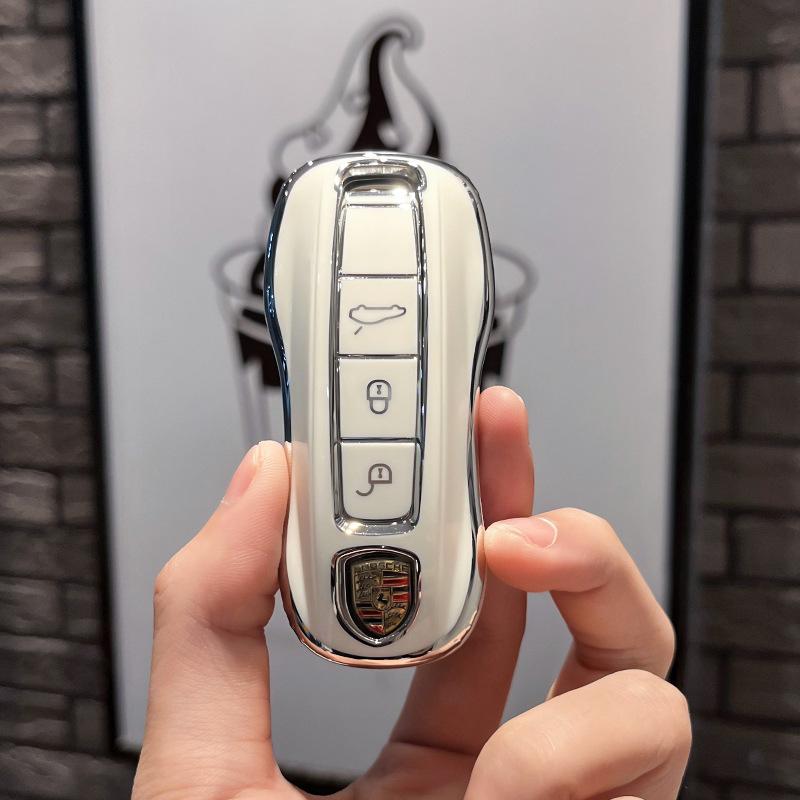 Passend für Porsche Schlüsselgehäuse CayennemacanPanamera Schlüsseletui