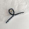 Elegant Large Oil Drip Claw Clip for Women's Hair - High-End Hair Accessories for Buns and Styling.
