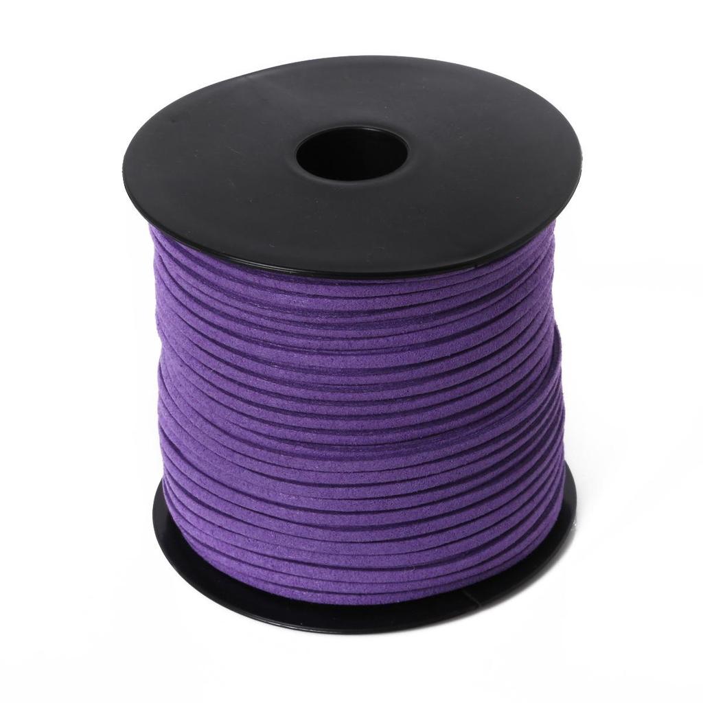 Colorful Korean Suede & Cowhide Woven Bracelet/Necklace Cord