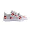PUMA Suede 50 Suede Badge Ps Casual Lightweight Balance Low top Kids' Skateboarding Shoes Gray 370342-02
