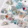 Nail Art Moulds Silicone Template Nail Designing Tool Ocean Series Silicone Handmade Molds for Manicure Creation