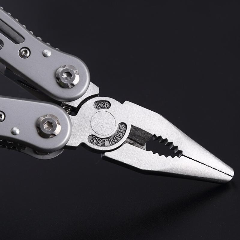 Portable Stainless Steel Multitool Pliers All‑In‑One Multi‑Function Repair Tool Durable Hand Tool For Outdoor Camping Home Diy