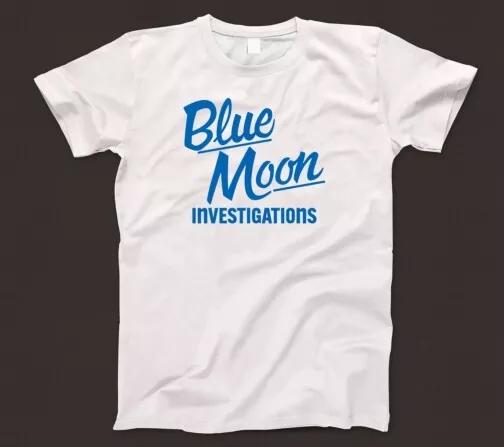 

Футболка Blue Moon Investigations 1046 Телесериал «Детективное агентство «Лунный свет» 1980-е Брюс Уиллис M