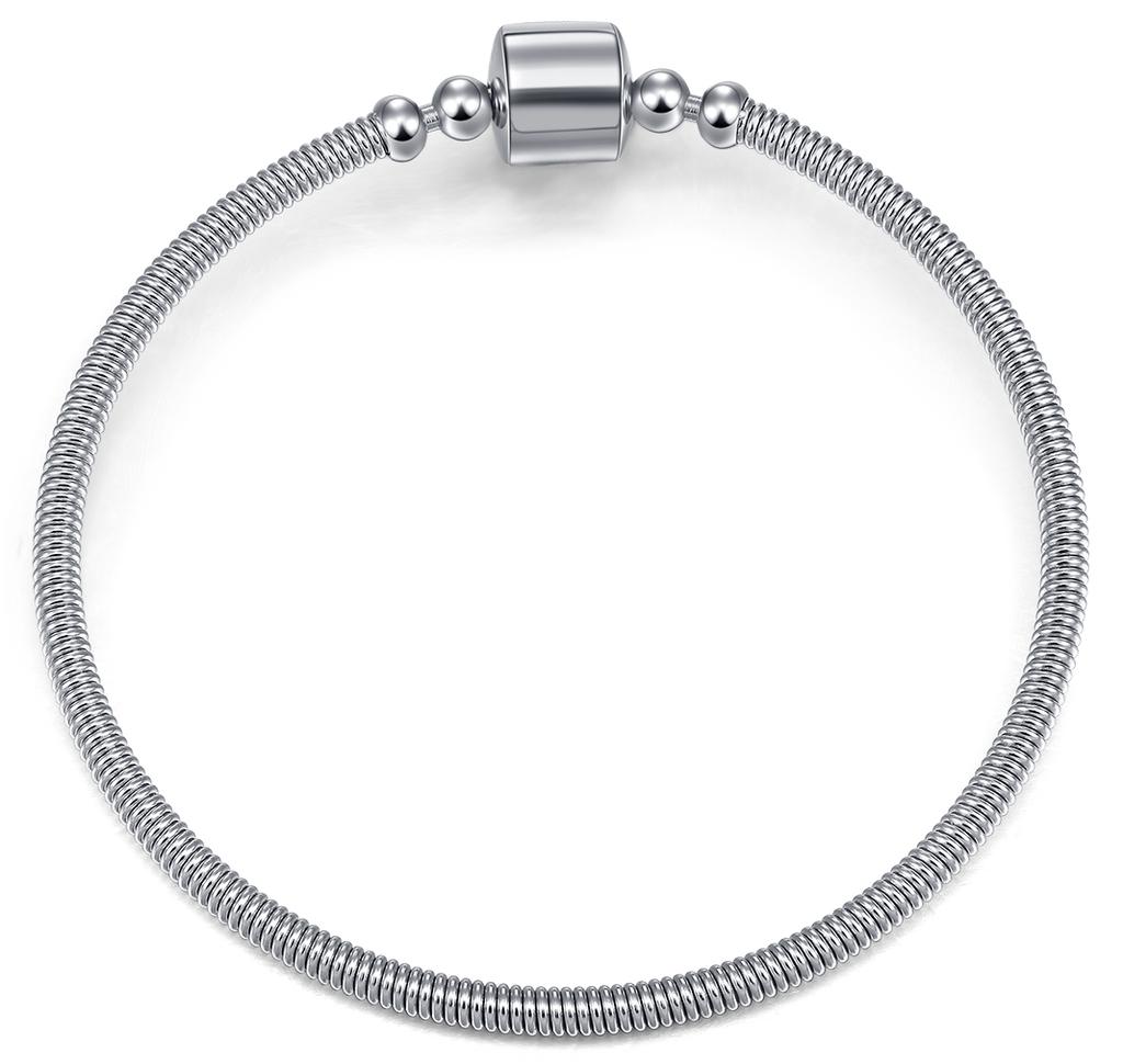 Pandora Style Modular Bracelet For Pandora Steel 21 Cm