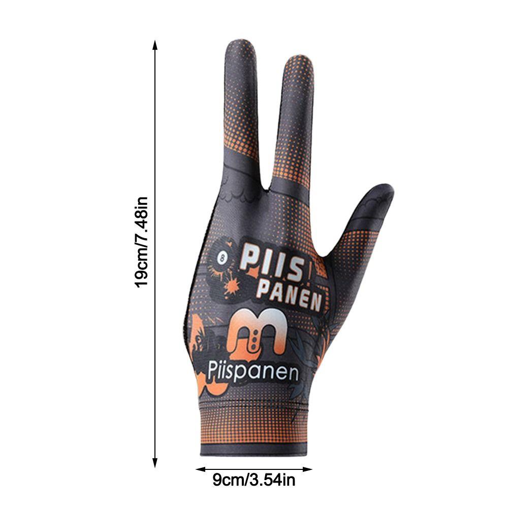 Elastic Three Fingers Glove Non-slip Billiard Training Gloves  Billiard Accessories