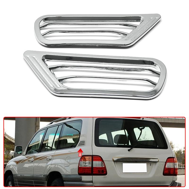 

Accessories Side Air Outlet ABS Car Exterior Modification For TOYOTA LAND CRUISER 100 LC100 UZJ100 FZJ100 Lexus LX470 1998-2007