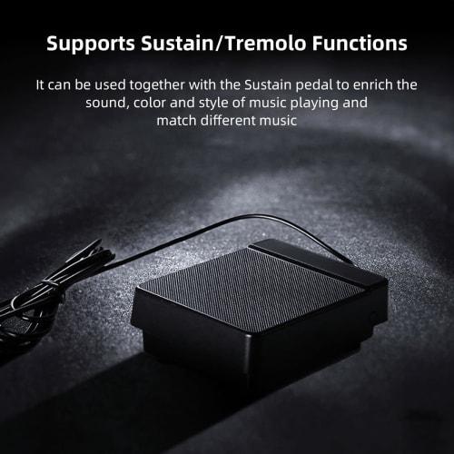 Btuty 61-Key Folding Digital Piano, Multifunctional Electronic Organ, 61 High-Sensitivity Piano Keyboard with LCD Display, Built-in Rechargeable Batte