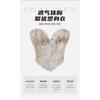 Gold Printed Tube Top Shapewear for Women  Sexy Strapless Corset  Corset
