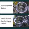 Aquarium Decoration Plant Cup Pot Acrylic Fish Tank Aquatic Plant Grow With Suction Holder Bloodworm Feeder Feeding Cup Accesory