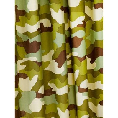 Lined Camouflage Curtains (Pack of 2)