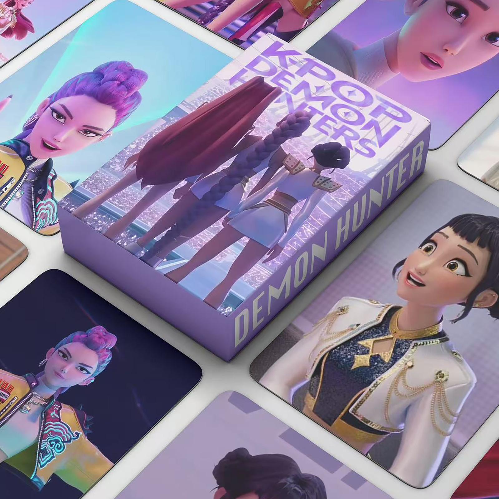 

Набор из 55 коллекционных карточек с мультяшными фотографиями в стиле аниме, сувенир в подарок One Size