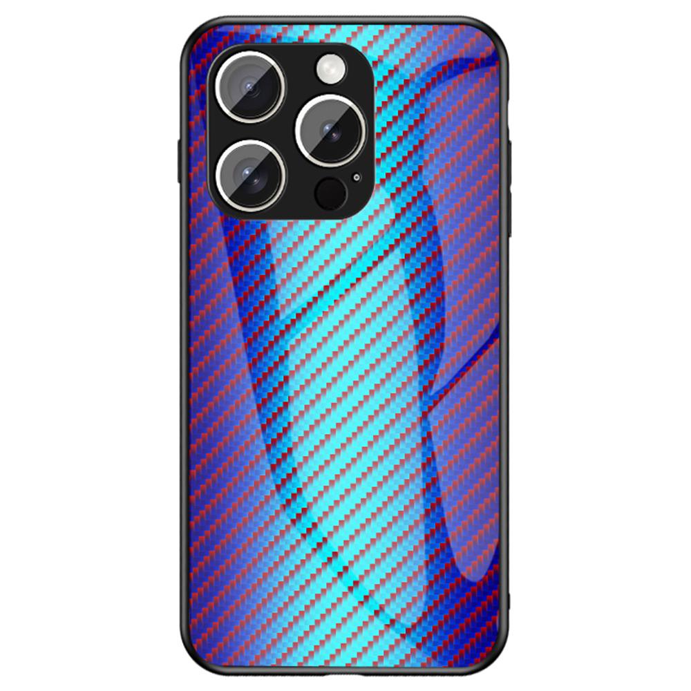 For iPhone 16 Pro Case Tempered Glass Shockproof Phone Cover