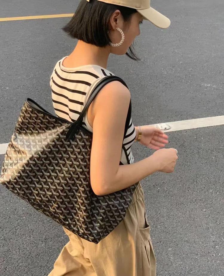 48*27*20cm Bolsa Grande Capacidade Bolsa Tote Bolsa de Mão Presente Feminino