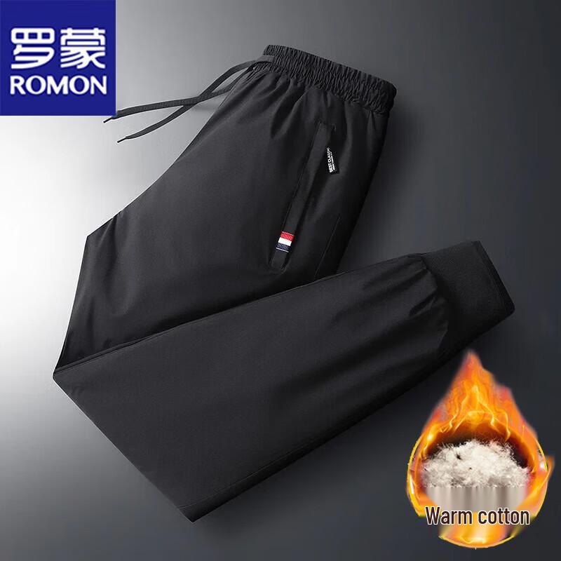 Romon Men's Warm Casual Pants