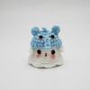 Creative Crocheted Little Ghost Hand Woven Pendants Halloween Decoration Handmade Yarn Crochet Bag Key Pendant Gift Home Decor
