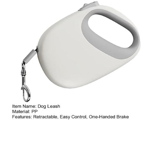 Retractable Dog Leash 16Ft Long Dog Walking Leash with One-Handed Brake Strong Nylon Pet Lead for Small Medium Dogs Cats