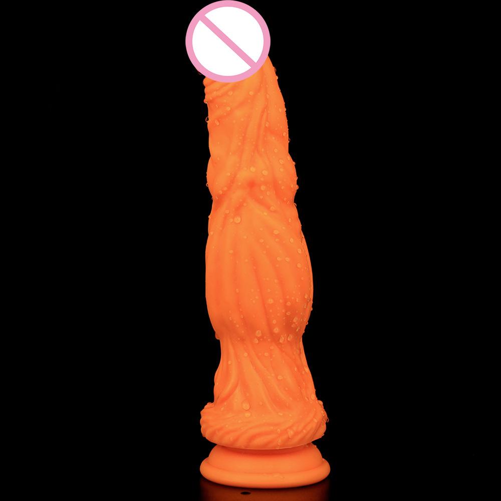 Nový dvojvrstvový dildo z tekutého silikónu pre ženy, Masturbátor, Produkt pre dospelých, Simulácia veľkého penisu