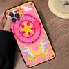 Anime C-CardcaptorS S-Sakura Phone Case For Iphone 17 16 15 14 13 12 11 Pro Max Plus Black Shell Cover Case