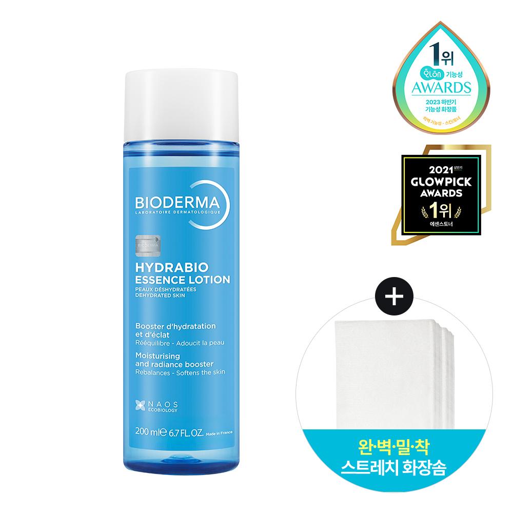 Bioderma Hydrabio Essence Lotion 200ml Project  + Stretch Cotton Pad   2604 